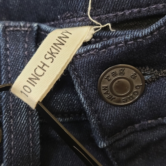 *  rag & bone 10" skinny jeans - Picture 5 of 6